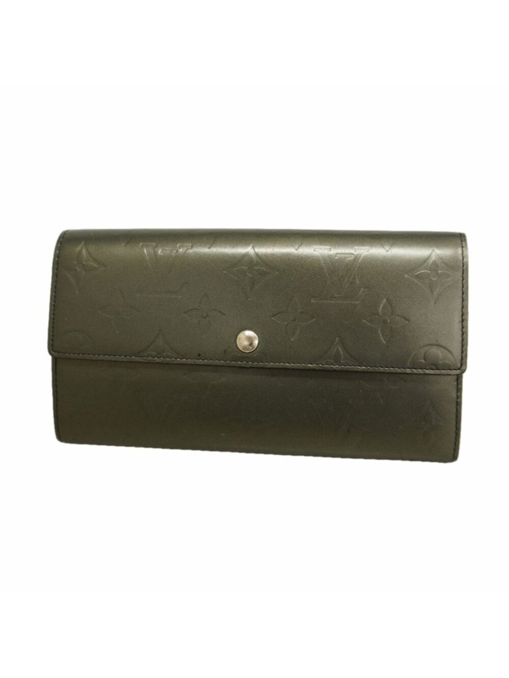 Louis Vuitton Wallet Monogram Matte Pochette Porte Monnaie Credit Noir
